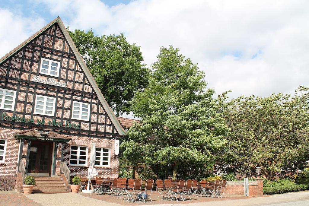 Gasthaus Zur Alten Eiche Hamburg-Harburg Buitenkant foto
