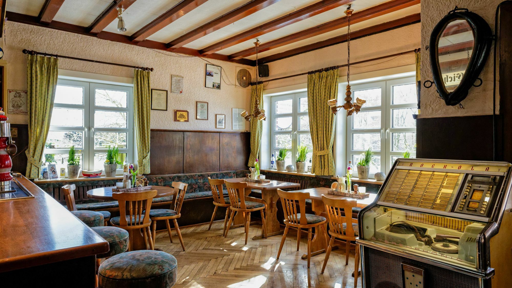 Gasthaus Zur Alten Eiche Hamburg-Harburg Buitenkant foto